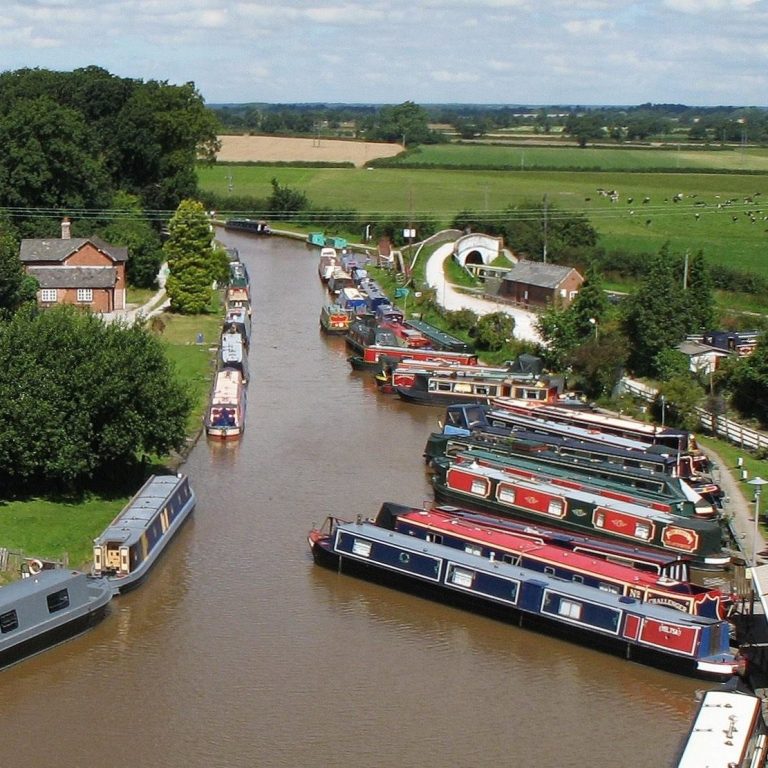 Nantwich marina drone 768x768