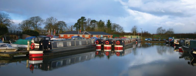 blackwater meadow marina evening 768x298