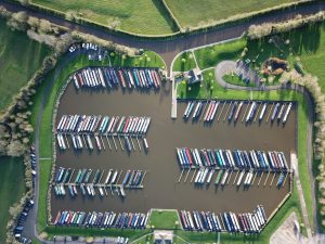 swanley bridge marina drone 300x225