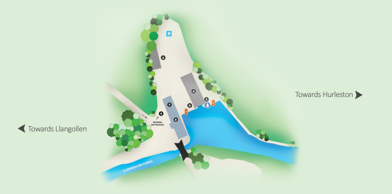 wrenbury mill marina map 768x380