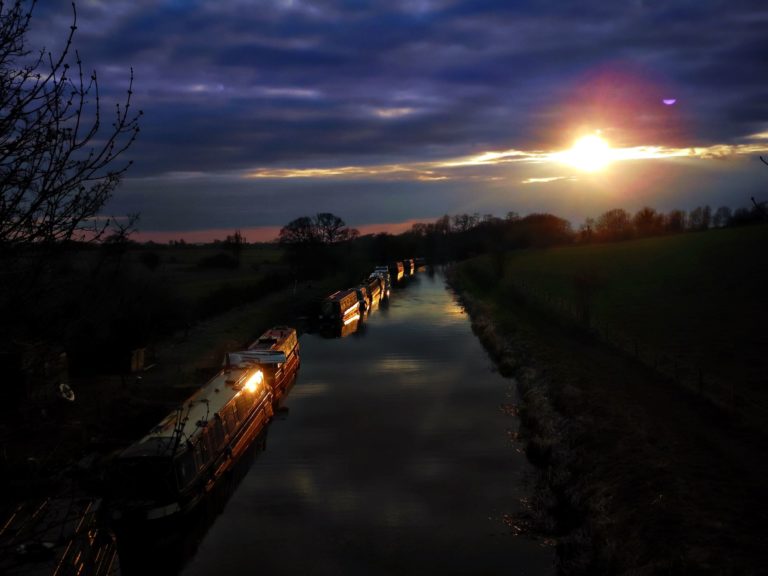 chasing duck moorings night 768x576