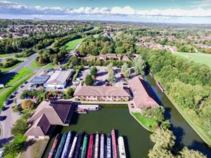 milton keynes marina aerial 300x225