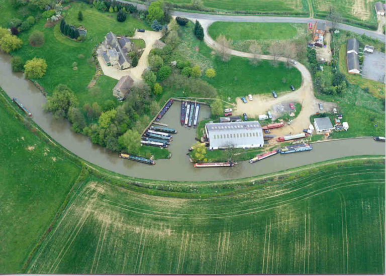 stowe hill marina aerial 768x550