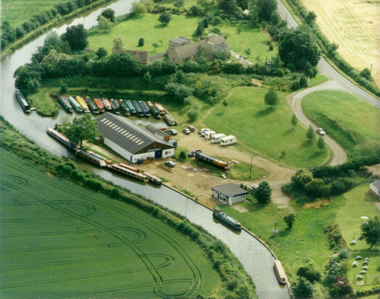 stowe hill marina drone 768x605