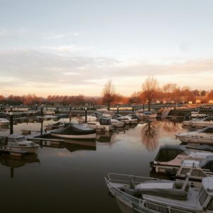 tewkesbury marina dusk 300x300