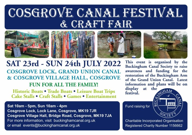 Cosgrove Canal Festival and Craft Fair 2024 Dates, Reviews and Info