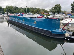 blue boat on seven 1 300x225