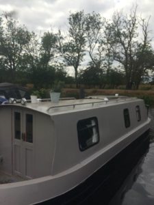 narrowboat in willington 1 225x300