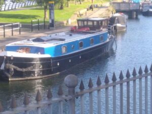 Replica Dutch barge for sale 9 300x225