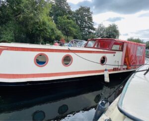 dutch barge style boat for sale 4 300x244