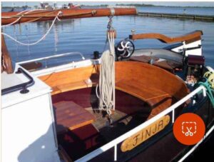 1907 50ft Dutch Barge Tjalk For Sale 10 300x227