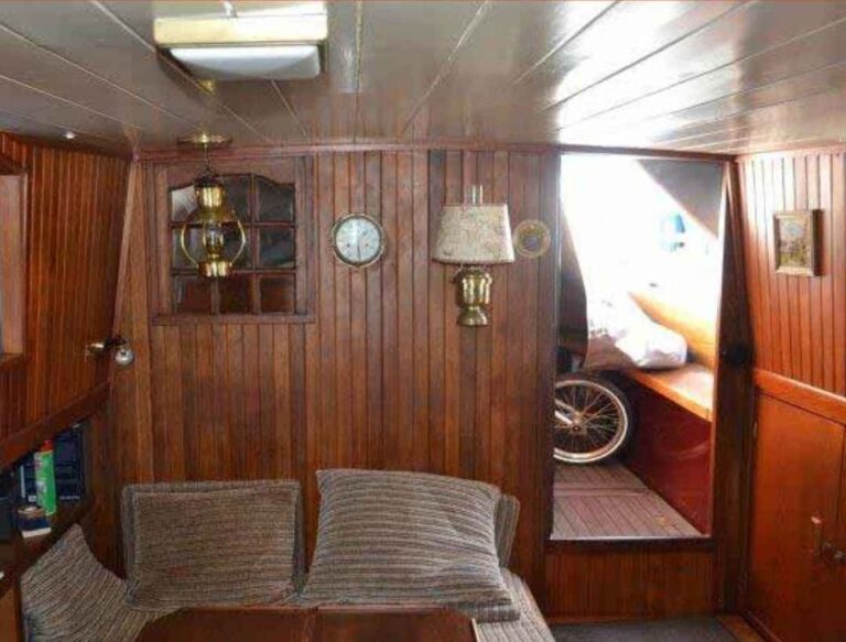 1907 50ft Dutch Barge Tjalk For Sale 6 768x583