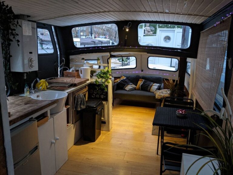 1935 Dutch Barge with London Mooring For Sale 10 768x576