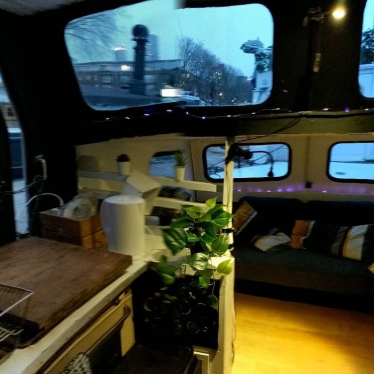 1935 Dutch Barge with London Mooring For Sale 11 768x768