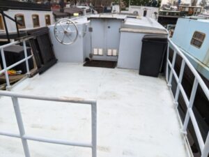 1935 Dutch Barge with London Mooring For Sale 14 300x225